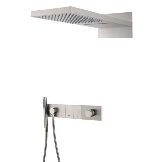 Душевой комплект Boheme Zodiac 132-NB брашированный никель